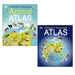 Childrens Atlas Collection 2 Books Set (Children's Illustrated Animal Atlas) - The Book Bundle