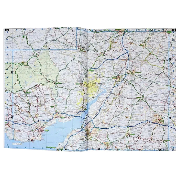 Great Britain And Ireland: AA 2026 Road Atlas Map by AA Publishing - The Book Bundle