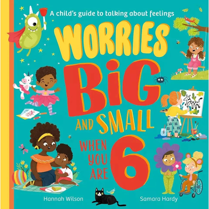 Worries Big and Small Collection 4 Books 5-8 Set by Hannah Wilson, Samara Hardy - The Book Bundle