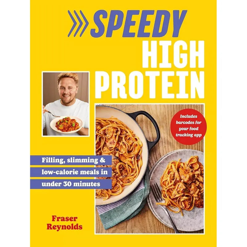 Fraser Reynolds Collection 2 Books Set Speedy High Protein, Tasty High Protein - The Book Bundle