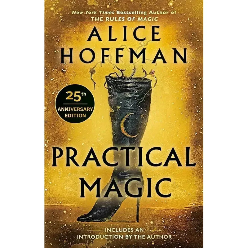 Four paperback novels from Alice Hoffman's Practical Magic Series collection, featuring book covers in a set by Simon & Schuster.