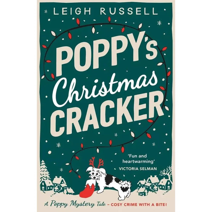 A Poppy Mystery Tale 2 Books Collection Set by Leigh Russell Christmas Cracker - The Book Bundle