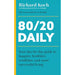 Richard Koch Collection 2 Books Set The 80/20 Principle Achieve More,80/20 Daily - The Book Bundle