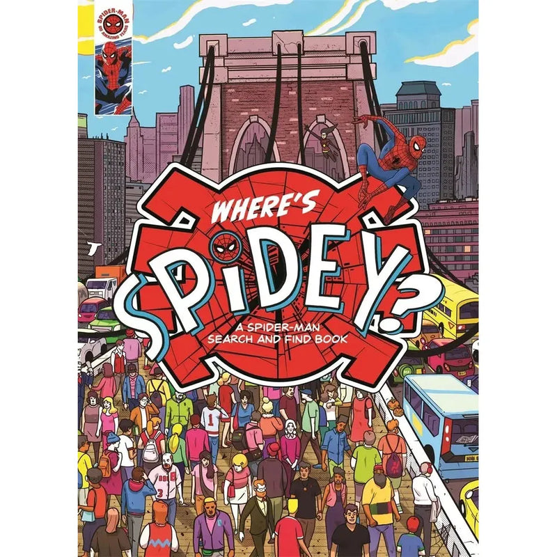 Star Wars & Where's Spidey? Search and Find Activity Book Set 2: 4 Books Collection Set (Where's Grogu?, Where's The Wookiee?, Where's Spidey? & Search The Spider-verse) - The Book Bundle