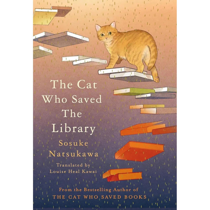 Sosuke Natsukawa 2 Books Collection Set The Cat Who Saved the Library Hardcover - The Book Bundle