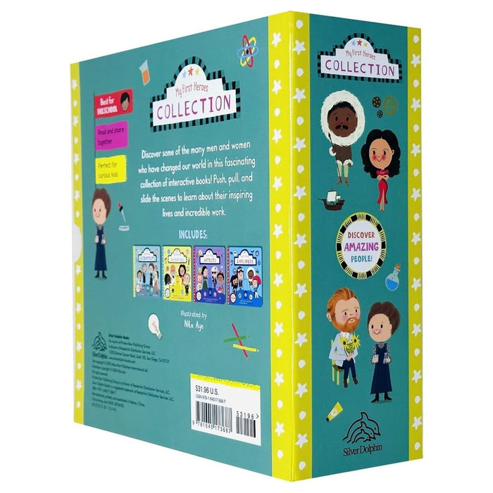 My First Heroes Collection 4 Books Set (Artists, Explorers, Scientists and Inventors) - The Book Bundle