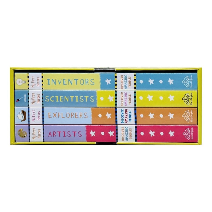 My First Heroes Collection 4 Books Set (Artists, Explorers, Scientists and Inventors) - The Book Bundle