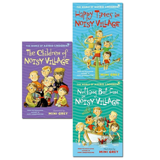 Astrid Lindgren Noisy Village Collection 3 Books Set - The Book Bundle