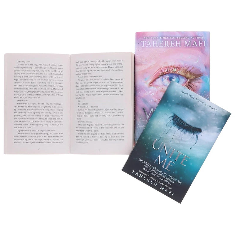 Shatter Me Series 3 Books Set by Tahereh Mafi Watch Me(HB) - The Book Bundle