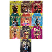 Hindu Mythology for Kids – Illustrated Box Set of 10 Books Stories by Moonstone Rama, Shiva, Ganesha, Durga - The Book Bundle