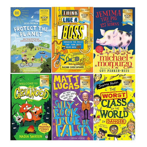 The World Book Day Childrens Early Learning Collection of 6 Books Set - The Book Bundle