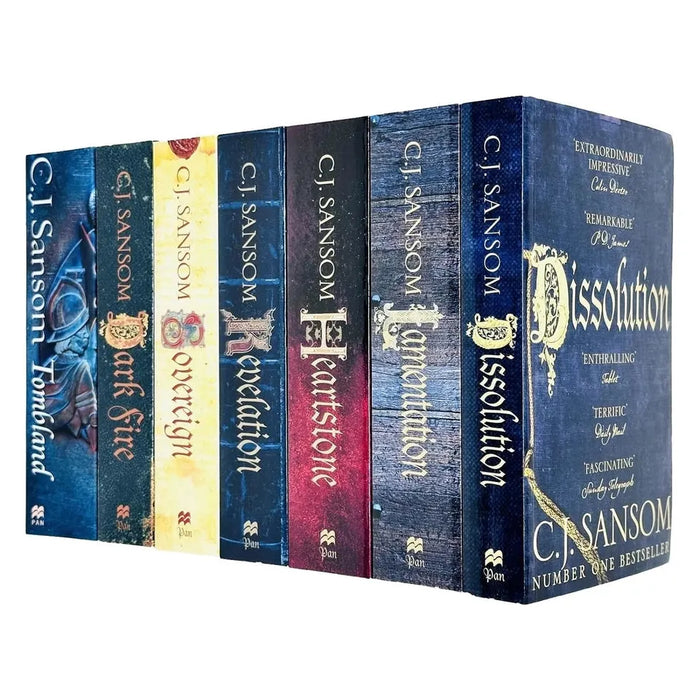 The Shardlake Series 7 Books Collection Set By C. J. Sansom (Dissolution, Dark Fire) - The Book Bundle