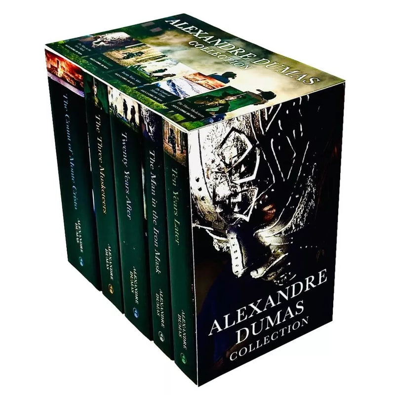 Alexandre Dumas 5 Books Collection Box Set Twenty Years After,Three Musketeers - The Book Bundle