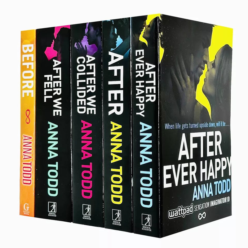 The Complete After Series Collection 5 Books Set by Anna Todd (After Ever Happy) - The Book Bundle
