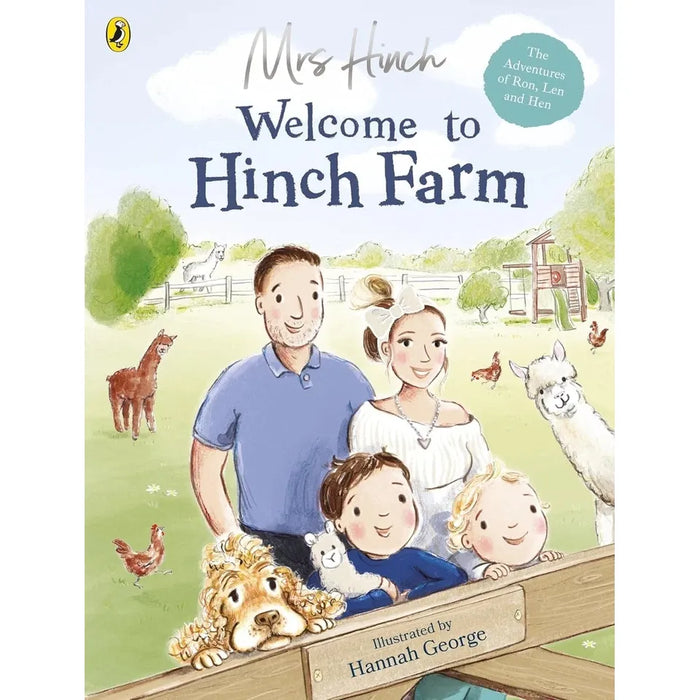 The Adventures of the Hinch Brothers Series 2 Books Collection Set By Mrs Hinch (Welcome to Hinch Farm & Christmas on Hinch Farm)
