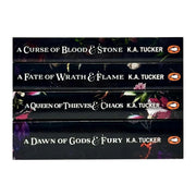 Fate & Flame Series Collection 4 Books Set By K.A. Tucker (A Fate of Wrath and Flame, A Curse of Blood and Stone & More) - The Book Bundle