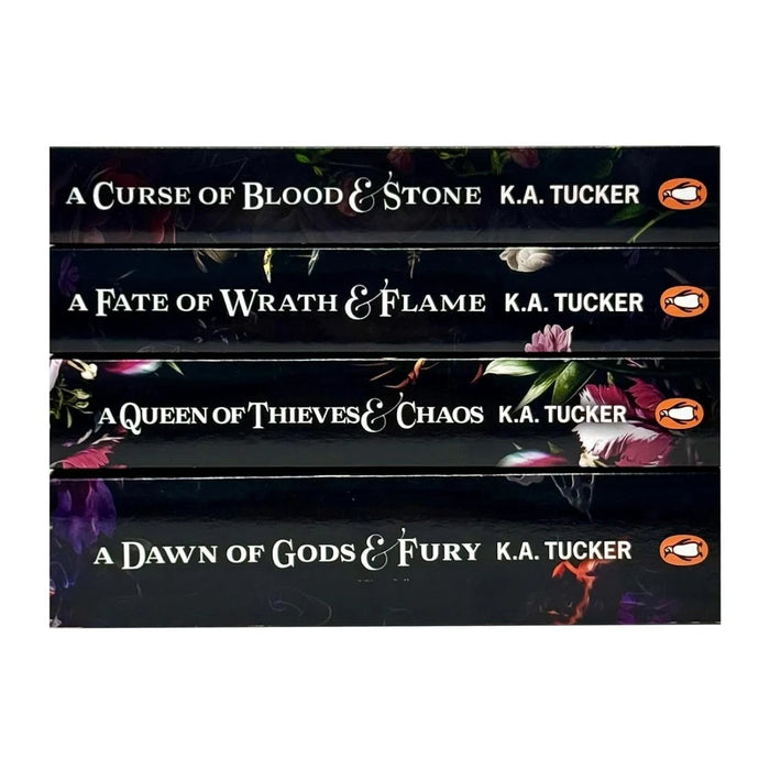 Fate & Flame Series Collection 4 Books Set By K.A. Tucker (A Fate of Wrath and Flame, A Curse of Blood and Stone & More)