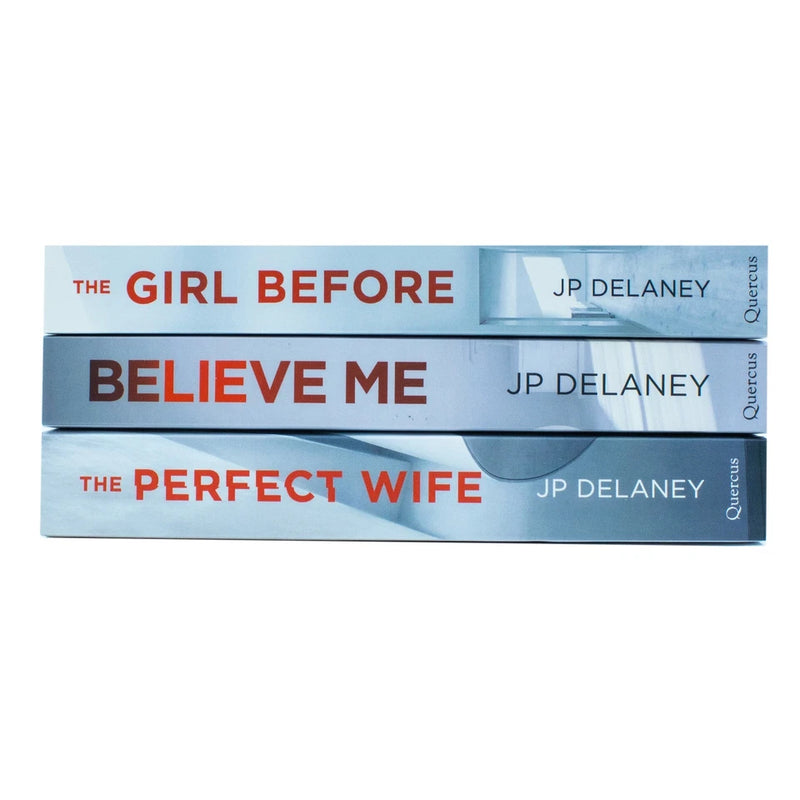 JP Delaney 3 Books Collection Set (The Girl Before, Believe Me The Perfect Wife) - The Book Bundle