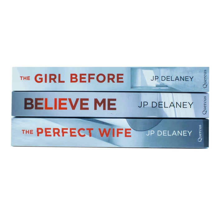 JP Delaney 3 Books Collection Set (The Girl Before, Believe Me The Perfect Wife) - The Book Bundle