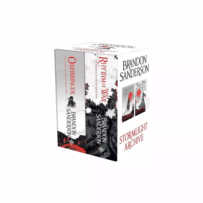 The Stormlight Archive Series Part 1 & 2 Collection 5 Books Set by Brandon Sanderson (The Way of Kings, Words of Radiance, Edgedancer, Oathbringer & Rhythm of War): - The Book Bundle