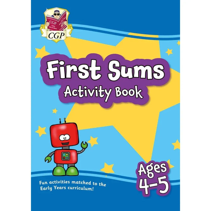 CGP Reception Activity Ages 4-5 Collection 6 Books Set by CGP Books - The Book Bundle