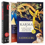 Sadhguru A Yogis Guide 3 Books Collection Set (Inner Engineering, Karma, Death) - The Book Bundle