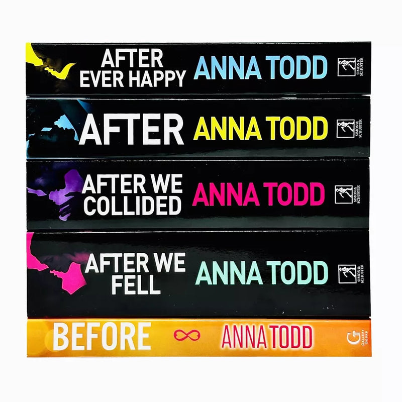 The Complete After Series Collection 5 Books Set by Anna Todd (After Ever Happy) - The Book Bundle