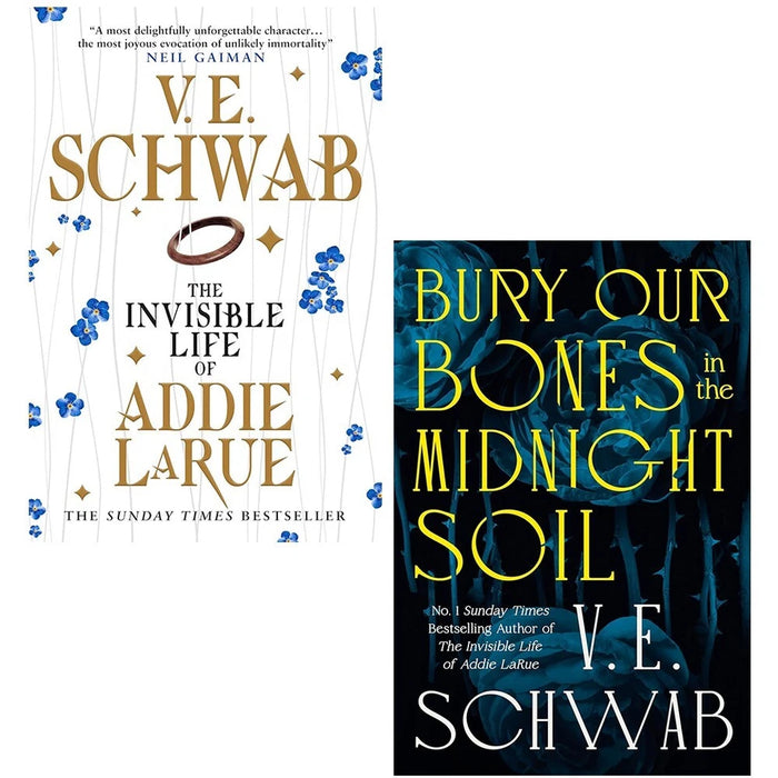 V. E. Schwab 2 Books Collection Set Bury Our Bone(HB), Invisible Life of Addie LaRue - The Book Bundle