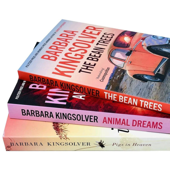 Barbara Kingsolver 3 Books Collection Set (Animal Dreams, The Bean Trees, Pigs in Heaven) - The Book Bundle