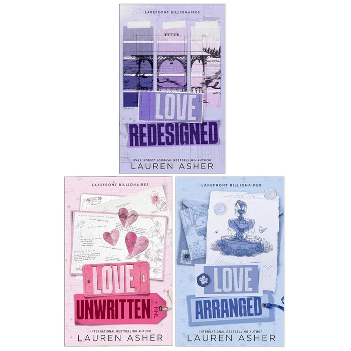Lakefront Billionaires Series 3 Books Collection Set (Love Redesigned, Love Unwritten & Love Arranged) - The Book Bundle