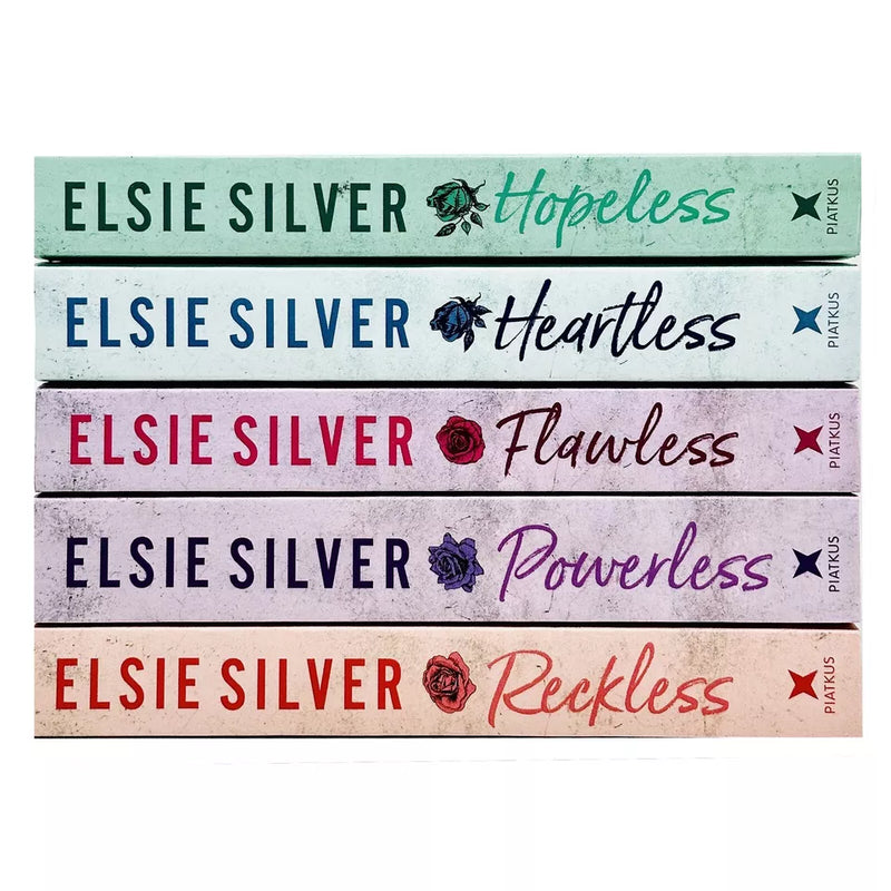 Chesnut Springs Series 5 Books Collection Set by Elsie Silver (Hopeless, Heartless, Flawless, Powerless, Reckless) - The Book Bundle