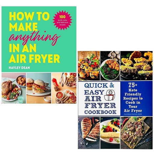 Quick and Easy Air Fryer Cookbook,How to Make Anything in Air Fryer 2 Books Set - The Book Bundle