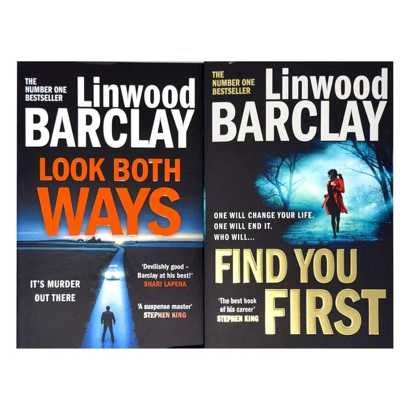 Linwood Barclay 2 Books Collection Set (Look Both Ways & Find You First) - The Book Bundle