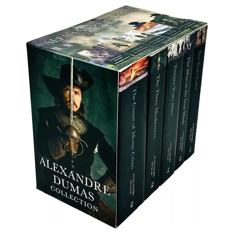 Alexandre Dumas 5 Books Collection Box Set Twenty Years After,Three Musketeers - The Book Bundle