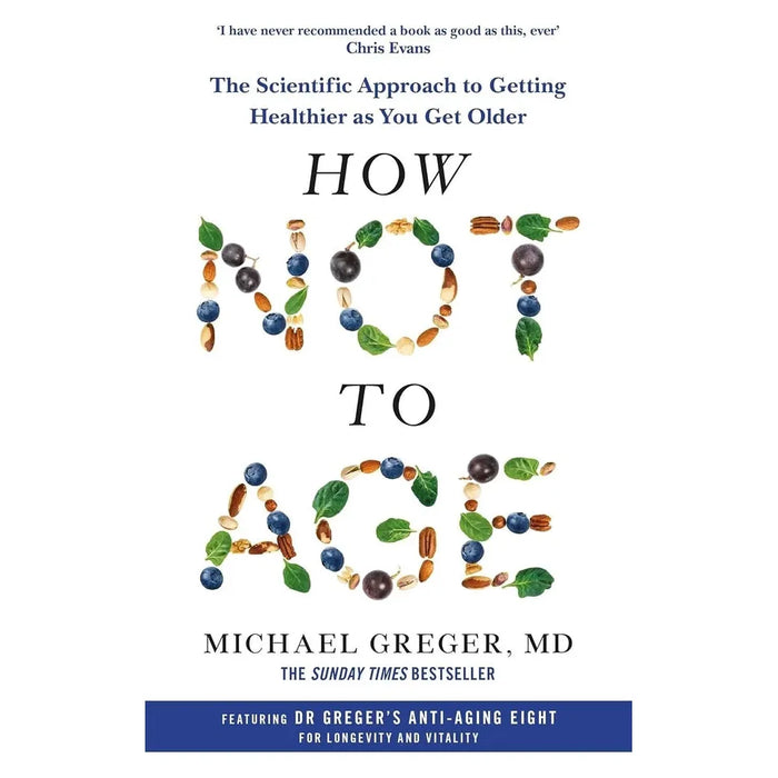 Michael Greger 2 Books Collection Set How Not Age, How Not to Age Cookbook (HB) - The Book Bundle