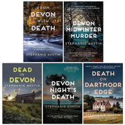Stephanie Austin Devon Mysteries 5 Books Collection Set (From Devon with Death, A Devon Midwinter Murder, Dead in Devon) - The Book Bundle