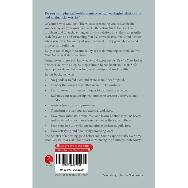 Rewire Your Habits: Intentional Life-Changes to Transform by Zoe McKey - The Book Bundle