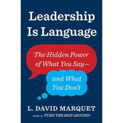 L. David Marquet 2 Books Collection Set Turn The Ship Around, Leadership Is Language - The Book Bundle