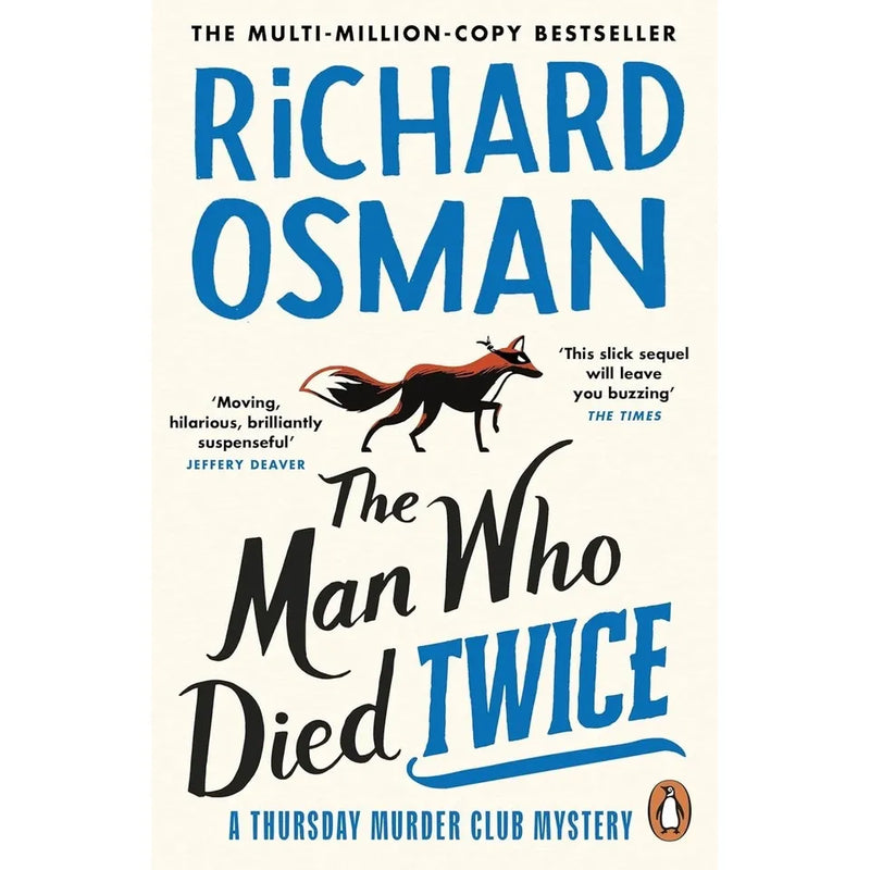 Penguin Books collection of Richard Osman's Thursday Murder Club Series 5 books, featuring colorful covers and author name.