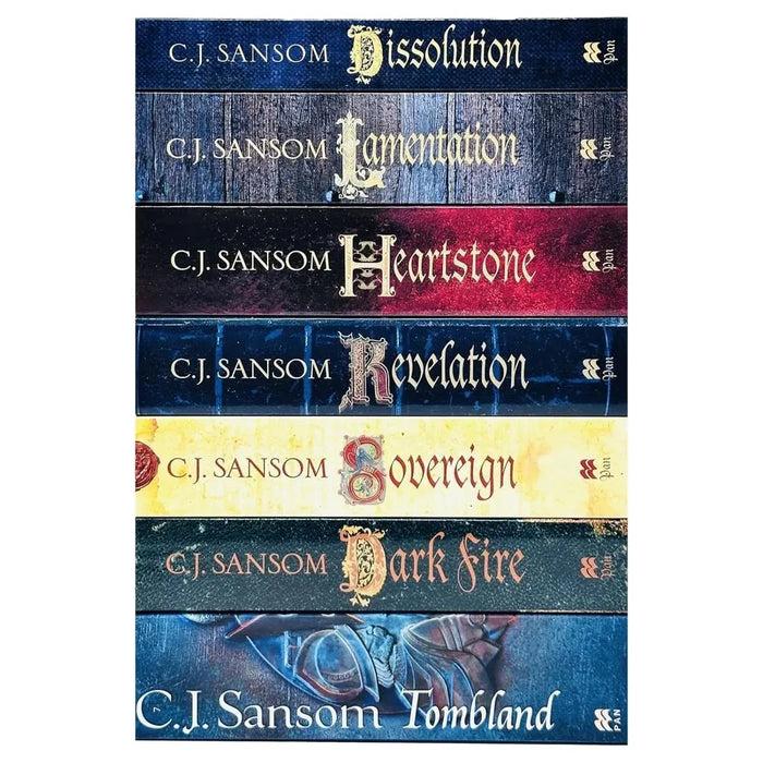 The Shardlake Series 7 Books Collection Set By C. J. Sansom (Dissolution, Dark Fire) - The Book Bundle