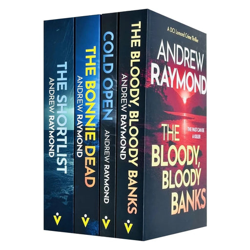 DCI Lomond Crime Thrillers Series 4 Books Set by Andrew Raymond (Bonnie Dead, Shortlist) - The Book Bundle