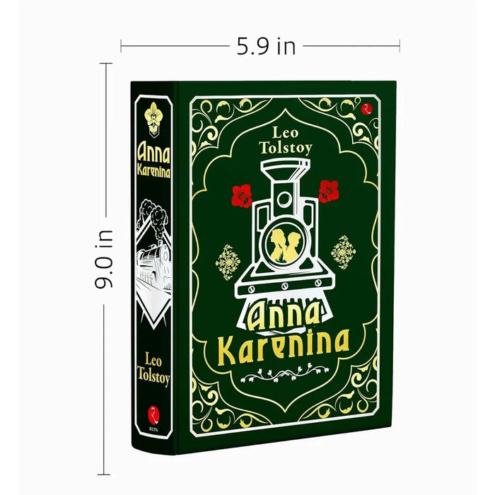 Anna Karenina by Leo Tolstoy Leather-bound - The Book Bundle