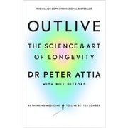 Outlive by Peter Attia & Lifespan by Dr David A Sinclair 2 Books Collection Set - The Book Bundle