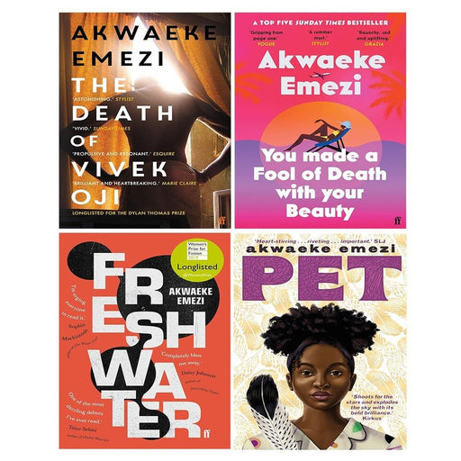 Akwaeke Emezi Collection 4 Books Set Death of Vivek Oji, Freshwater, Pet - The Book Bundle