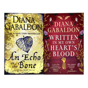 Outlander Series 2 Books Set By Diana Gabaldon (An Echo in the Bone, Written in My Own Heart's Blood) - The Book Bundle