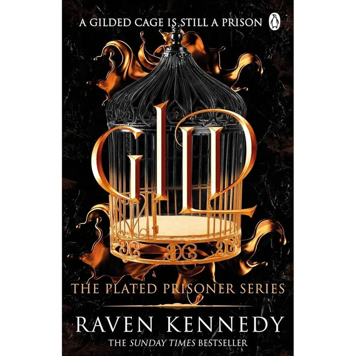 The Plated Prisoner Series By Raven Kennedy 6 Books Collection Set (Gild, Glint, Gleam, Glow, Gold & Goldfinch) - The Book Bundle