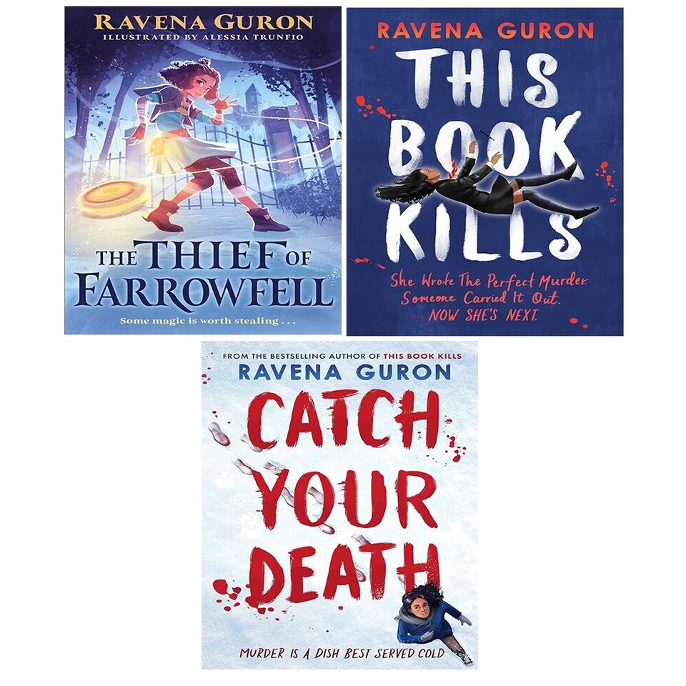 Raven Guron Ravena Guron Collection 3 Books Set Thief of Farrowfell, Catch Your De ...