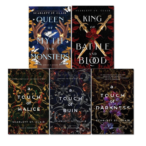 Hades X Persephone and Adrian X Isolde Series 5 Books Set by Scarlett St Clair - The Book Bundle
