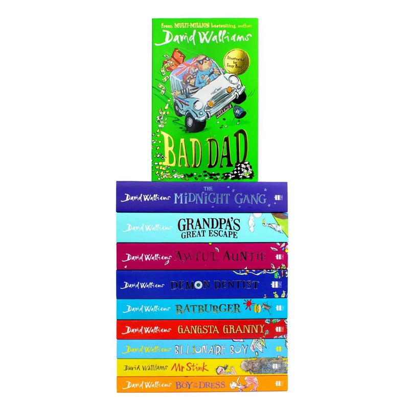 The World of David Walliams 10 Books Collection Box Set by David Walliams - Fiction - Paperback