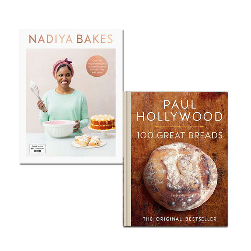 100 Great Breads Paul Hollywood, Nadiya Bakes 2 Books Collection Set - The Book Bundle